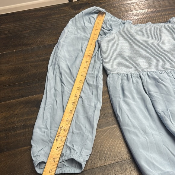 NEW SPARTINA 449 mara smocked dress in oyster factory embroidery size XXL - Picture 13 of 13